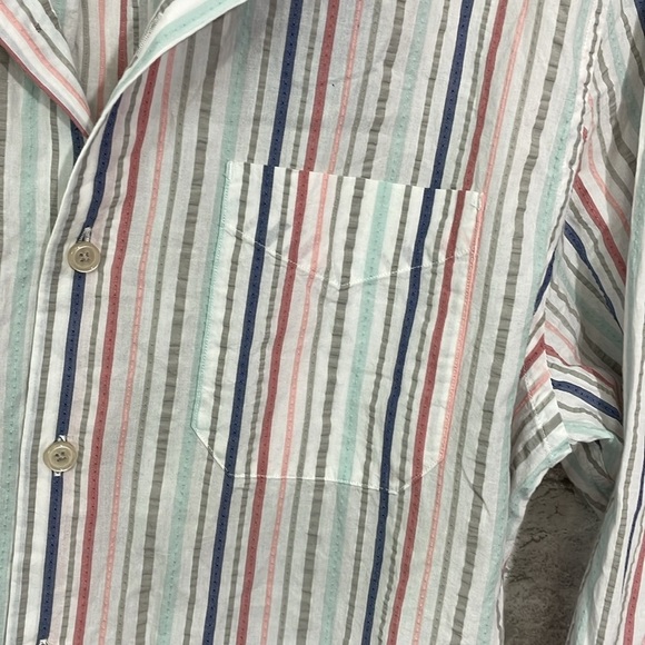Tommy Bahama Grato Stripe Button Down Shirt - Picture 2 of 6